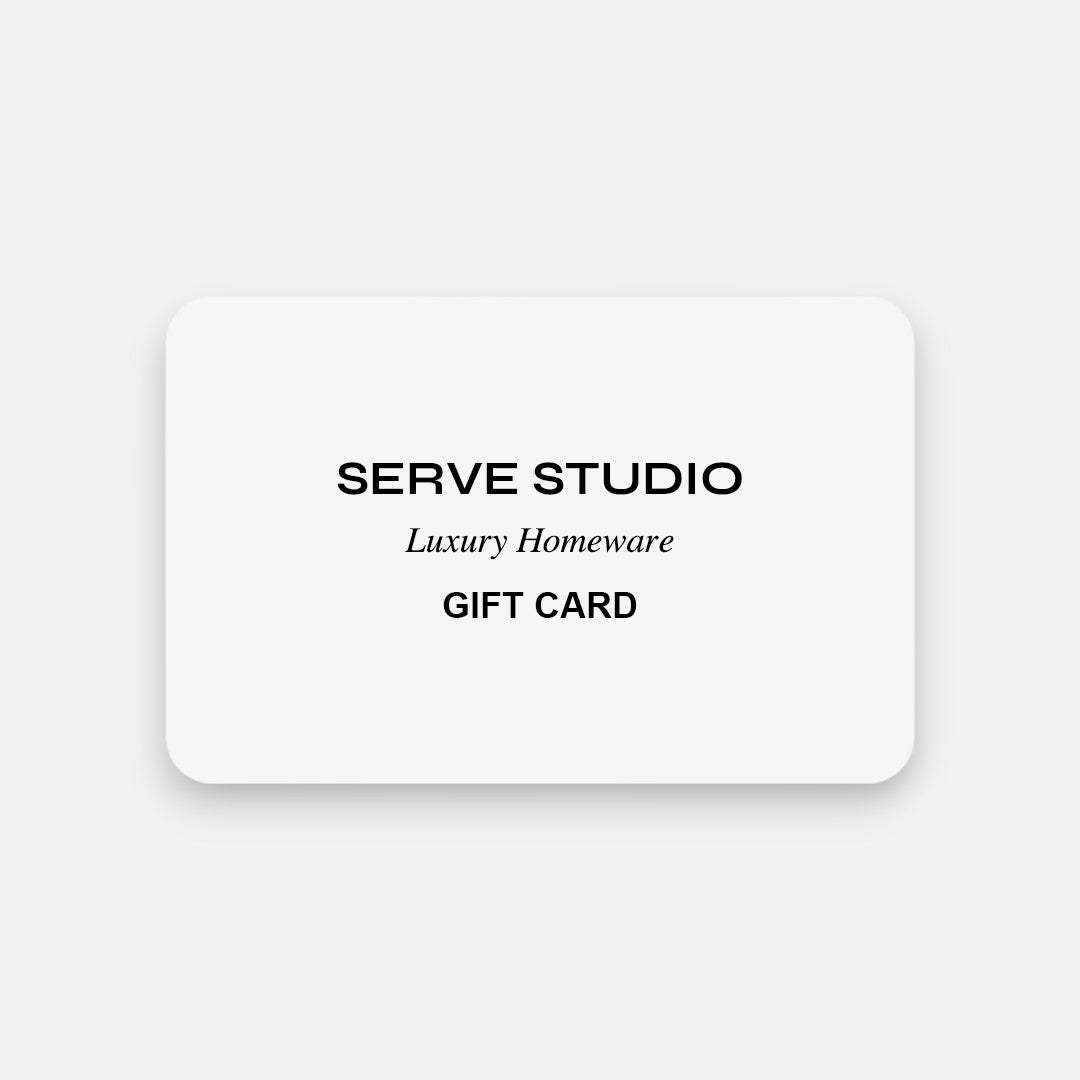 The Perfect Last-Minute Gift? A Serve Studio Gift Card
