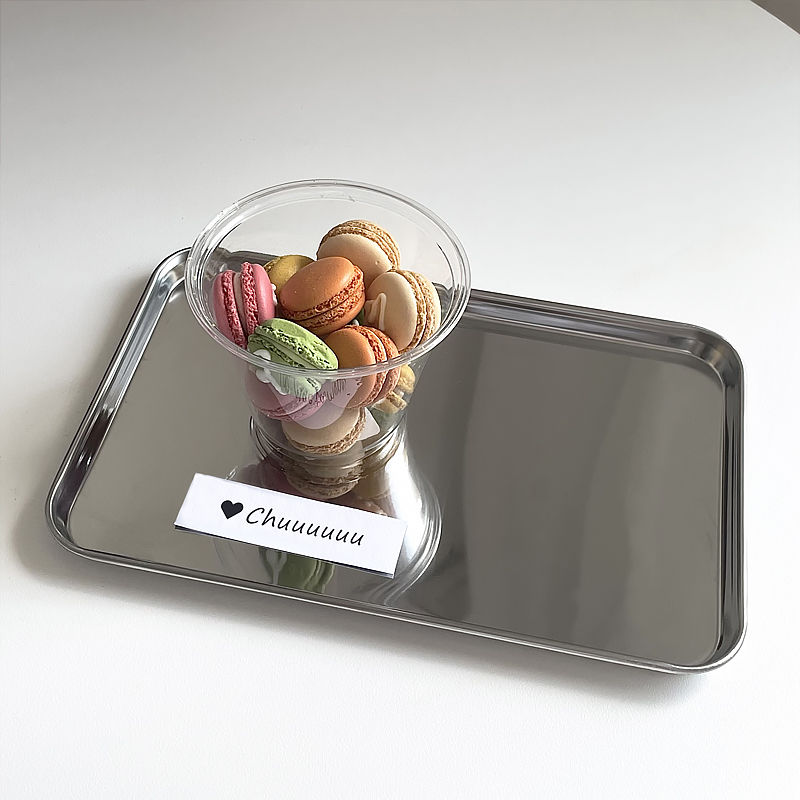 Chrome Rectangular Tray