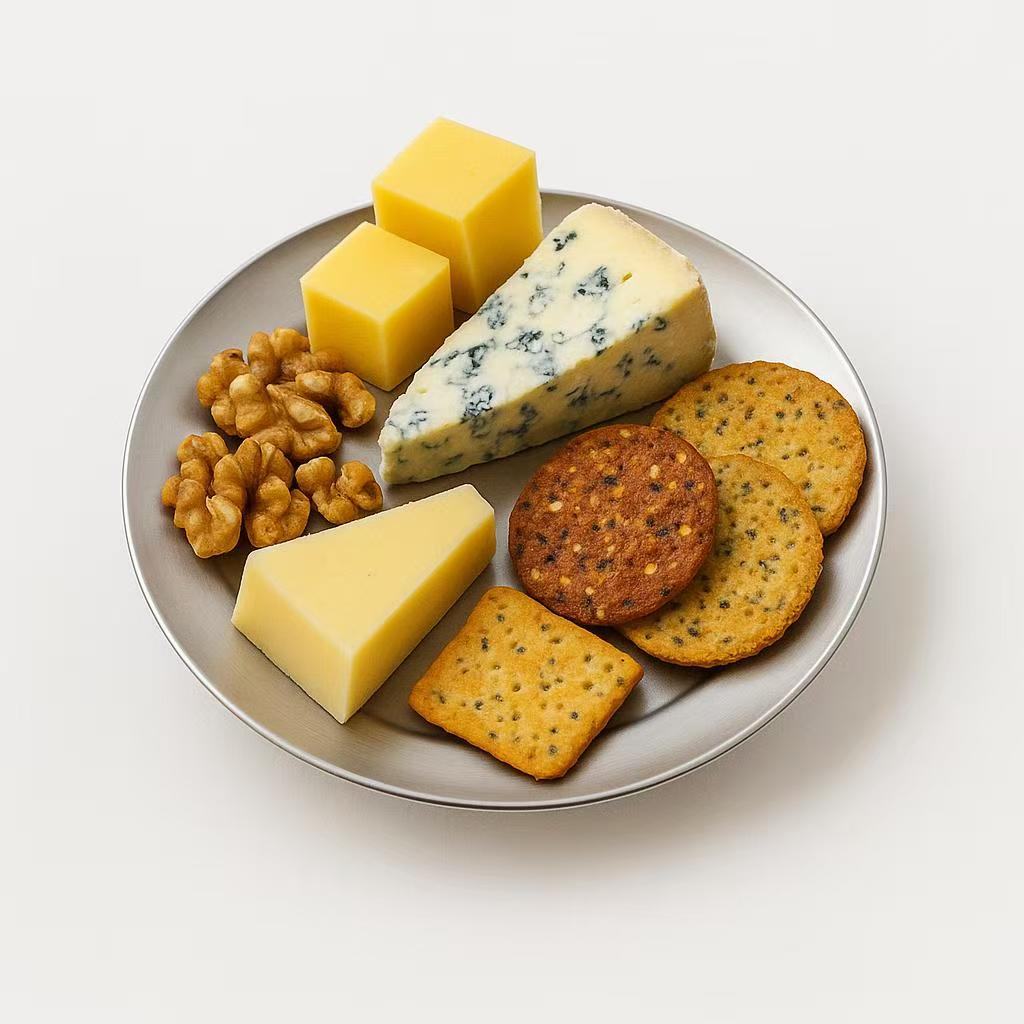 Chrome Flat Circular Tray