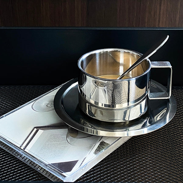 Chrome Coffee Cup Set v2